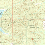 United States Geological Survey Hickory Flat, MS (1982, 24000-Scale) digital map