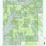 United States Geological Survey Hickory Flat, MS (2000, 24000-Scale) digital map