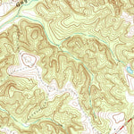 United States Geological Survey Hickory Grove, SC (1972, 24000-Scale) digital map