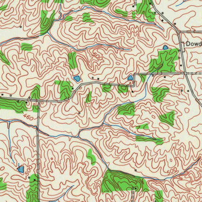 United States Geological Survey Hickory, KY (1951, 24000-Scale) digital map