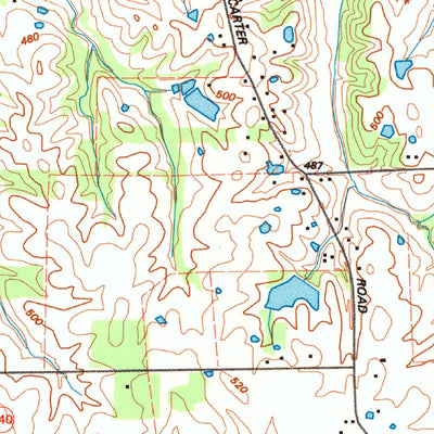 United States Geological Survey Hickory, KY (1994, 24000-Scale) digital map