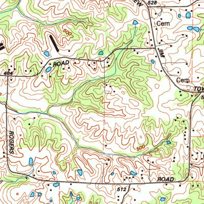 United States Geological Survey Hickory, KY (1994, 24000-Scale) digital map