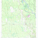 United States Geological Survey Hickory, LA-MS (1971, 24000-Scale) digital map