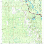 United States Geological Survey Hickory, LA-MS (1998, 24000-Scale) digital map