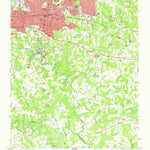 United States Geological Survey Hickory, NC (1970, 24000-Scale) digital map
