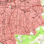 United States Geological Survey Hickory, NC (1970, 24000-Scale) digital map