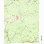 United States Geological Survey Hickory Run, PA (1966, 24000-Scale) digital map