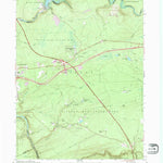 United States Geological Survey Hickory Run, PA (1992, 24000-Scale) digital map