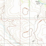 United States Geological Survey Hicks Spring, OR (1990, 24000-Scale) digital map