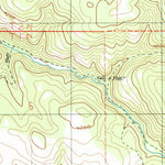 United States Geological Survey Hicks Spring, OR (1990, 24000-Scale) digital map
