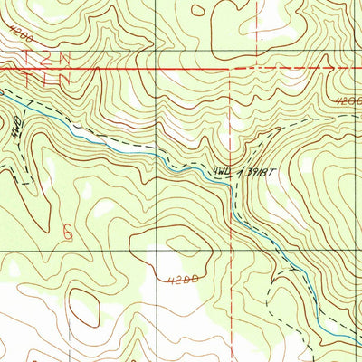 United States Geological Survey Hicks Spring, OR (1990, 24000-Scale) digital map