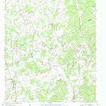 United States Geological Survey Hicks, TX (1962, 24000-Scale) digital map