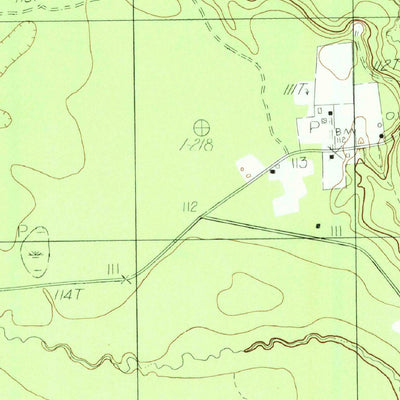 United States Geological Survey Hicksbaugh, TX (1984, 24000-Scale) digital map