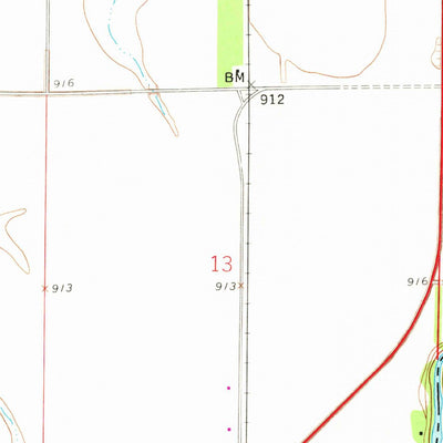 United States Geological Survey Hickson, ND-MN (1959, 24000-Scale) digital map