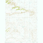 United States Geological Survey Hickson Ranch, MT (1956, 24000-Scale) digital map