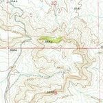 United States Geological Survey Hickson Ranch, MT (1956, 24000-Scale) digital map