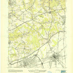 United States Geological Survey Hicksville, NY (1947, 24000-Scale) digital map