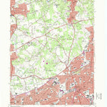 United States Geological Survey Hicksville, NY (1967, 24000-Scale) digital map