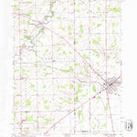 United States Geological Survey Hicksville, OH-IN (1958, 24000-Scale) digital map
