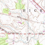 United States Geological Survey Hicksville, OH-IN (1958, 24000-Scale) digital map