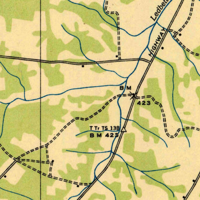 United States Geological Survey Hico, KY (1936, 24000-Scale) digital map