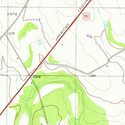 United States Geological Survey Hico, TX (1956, 24000-Scale) digital map