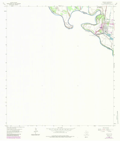 United States Geological Survey Hidalgo, TX (1963, 24000-Scale) digital map