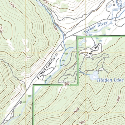 United States Geological Survey Hidden Lake, UT (2023, 24000-Scale) digital map