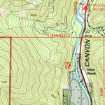 United States Geological Survey Hidden Lakes, MT (2000, 24000-Scale) digital map