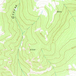 United States Geological Survey Hidden Tepee Creek, WY (1960, 24000-Scale) digital map