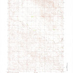 United States Geological Survey Hidden Timber NE, SD (1982, 24000-Scale) digital map