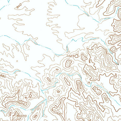 United States Geological Survey Hidden Valley, AZ (1965, 24000-Scale) digital map