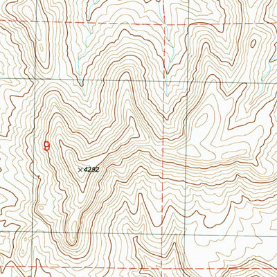 United States Geological Survey Hidden Valley, NV (1989, 24000-Scale) digital map
