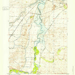 United States Geological Survey Hidden Valley, WY (1951, 24000-Scale) digital map