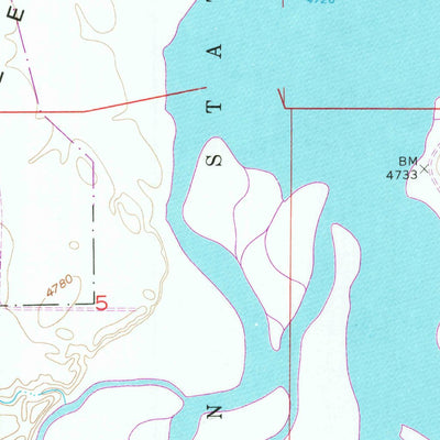 United States Geological Survey Hidden Valley, WY (1957, 24000-Scale) digital map