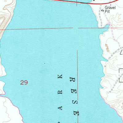United States Geological Survey Hidden Valley, WY (1957, 24000-Scale) digital map