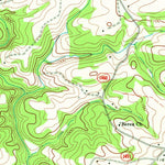 United States Geological Survey Hiddenite, NC (1970, 24000-Scale) digital map