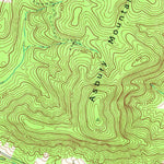 United States Geological Survey Hiddenite, NC (1970, 24000-Scale) digital map