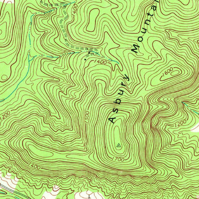United States Geological Survey Hiddenite, NC (1970, 24000-Scale) digital map