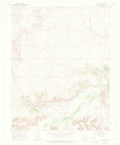 United States Geological Survey Higbee, CO (1966, 24000-Scale) digital map