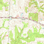 United States Geological Survey Higbee, MO (1953, 24000-Scale) digital map
