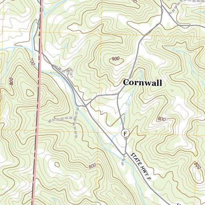 United States Geological Survey Higdon, MO (2021, 24000-Scale) digital map
