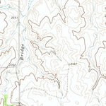 United States Geological Survey Higgins North, TX-OK (1972, 24000-Scale) digital map