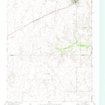 United States Geological Survey Higgins South, TX-OK (1972, 24000-Scale) digital map