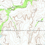 United States Geological Survey Higgins South, TX-OK (1972, 24000-Scale) digital map