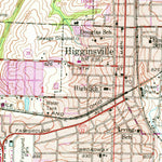 United States Geological Survey Higginsville, MO (1959, 24000-Scale) digital map