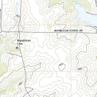 United States Geological Survey Higginsville, MO (2021, 24000-Scale) digital map