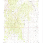 United States Geological Survey High Bald Peaks NE, NV (1984, 24000-Scale) digital map