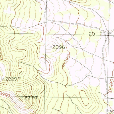 United States Geological Survey High Bald Peaks NE, NV (1984, 24000-Scale) digital map