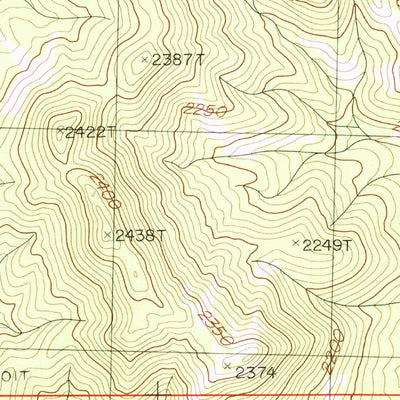United States Geological Survey High Bald Peaks NE, NV (1984, 24000-Scale) digital map